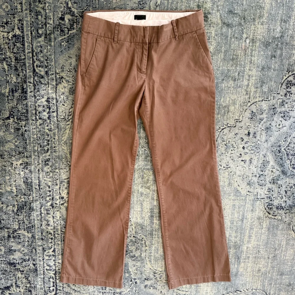 J. Crew City Fit Pants 8